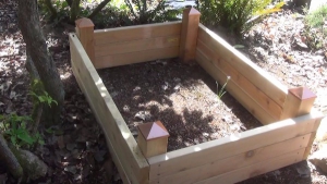 See Jane Drill – Build a Raised Garden Bed on a Budget